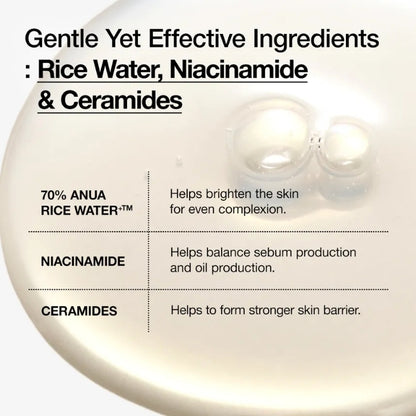 [Anua] RICE MILKY TONER