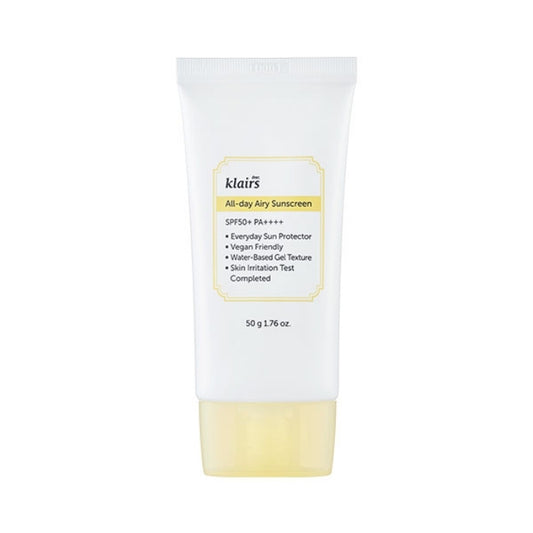 [dear, klairs] ALL-DAY AIRY SUNSCREEN SPF50+ PA++++